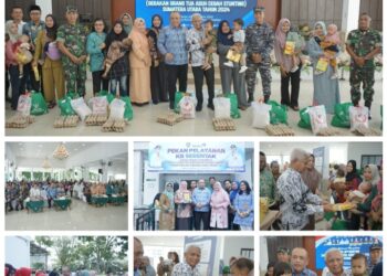 Bupati Asahan Salurkan Bantuan Untuk Keluarga Stunting