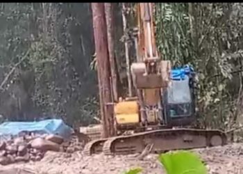 Diduga Oknum BPD Sulangaling terima persenan dari hasil tambang ilegal Sininjon Desa Ranto Panjang Muara Batang Gadis