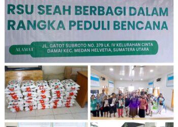 RSU SEAH Peduli Korban Bencana Banjir Cinta Damai