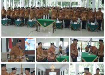 Pelantikan dan Pengesahan Pengurus PWRI Kecamatan se-Kabupaten Asahan Periode 2024-2029