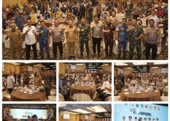 Bupati dan Forkopimda Kabupaten Asahan Ikuti Silaturahmi Forkopimda Provsu