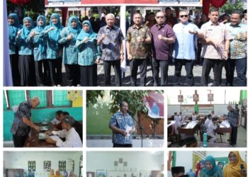 Pemerintah Kabupaten Asahan Lakukan Launching Gerakan Serentak Makan Bergizi Bagi Peserta Didik