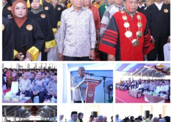 Bupati Asahan Hadiri Wisuda Sarjana XXXIII/Magister IV UNA
