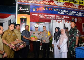 Malam Misa Natal di Deli Serdang Berlangsung Khidmat & Kondusif