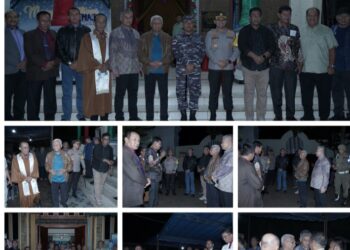 Bupati Asahan Bersama Forkopimda Kabupaten Asahan Monitoring Perayaan Malam Natal 2024