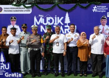 Masyarakat Antusias Sambut Gerakan Mudik Gratis Serentak se-Sumut Gebrakan Pj Gubernur Fatoni