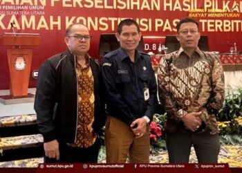 KPU Sumut Hadiri Rakor Penyelesaian Perselisihan Hasil Pemilihan Tahun 2024 di MK Pasca Terbitnya e-BRPK