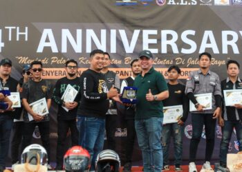 Anniversary ke- 4 Tahun, Pemko Medan Harap Sonic Dapat Berikan Contoh Positif Bagi Komunitas Motor