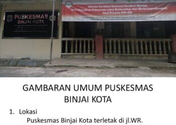 Pengadaan Rehabilitasi dan Pemeliharaan Puskesmas Binjai Kota Tahun 2024