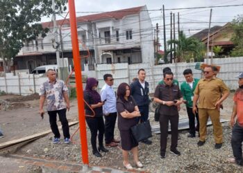 Komisi IV DPRD Medan Sidak Sejumlah Bangunan Diduga Langgar Perizinan