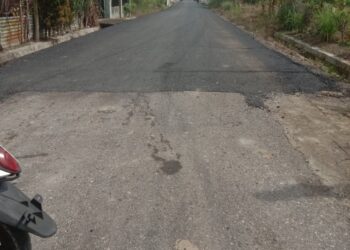 Pekerjaan Proyek Pelebaran Jalan H Idris Kel Ujung Bandar Ransel APBD 2024 Rp 626 Juta Sudah Sesuai Standar