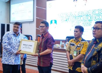 Serahkan SPPT PBB & DHKP 2025, Bobby Nasution : Segera Sampaikan Kepada Masyarakat