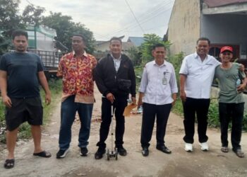Binsar Simarmata : Warga Jalan Petunia Raya Akan Segera Nikmati Air Bersih Perumda Tirtanadi