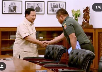 Presiden Prabowo Terima KASAD di Istana Kepresidenan