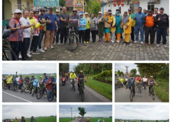 Bupati Asahan Gowes Bareng