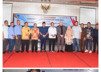 PLT. Sekdako Hadiri Rapat Paripurna DPRD, Pengumuman Penetapan Pasangan Calon Walikota Dan Wawako Tebing Tinggi Terpilih
