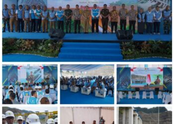 Presiden Republik Indonesia Resmikan PLTA Asahan 3