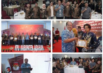Wakil Bupati Asahan Ikut Rapat Koordinasi KPU Asahan