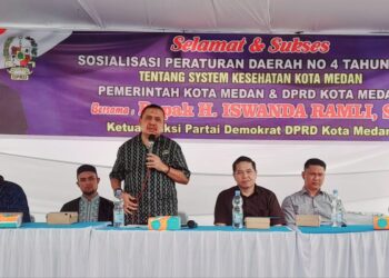 Sosialisasi Perda No 4 tahun 2012, Iswanda Ramli Minta Masyarakat Tidak Sungkan Laporkan Jika Ada Masalah Terkait Pelayanan UHC