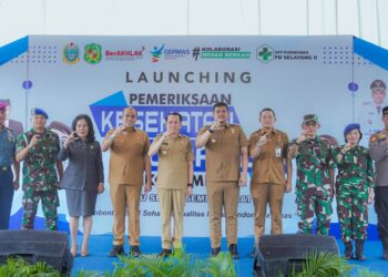 Bobby Nasution Bersama Pj Gubsu Launching Pemeriksaan Kesehatan Gratis di UPT Puskesmas PB Selayang II
