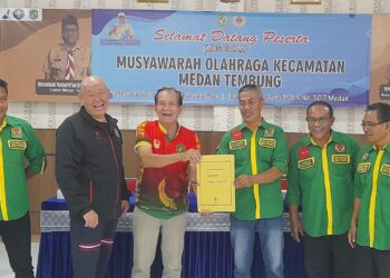 Pimpin KONI Kecamatan Medan Tembung Muhammad Irwan Nasution Akan Tingkatkan Prestasi Atlet di Porkot 2025
