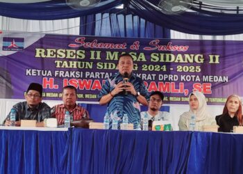 Reses di Medan Polonia, H.Iswanda Ramli SE Siap Bantu Konstituen