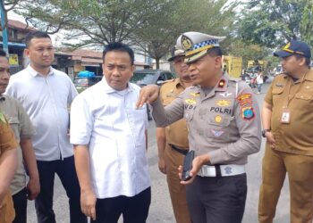 Wakil Ketua DPRD Medan Tinjau Pintu Tol Bandar Selamat
