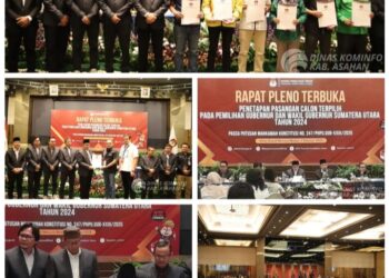 Sah sudah, KPU Sumut Tetapkan H Surya BSc Sebagai Wagubsu Terpilih Periode 2025-2030