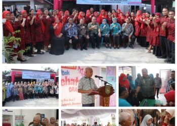 Bupati dan Wakil Bupati Asahan Launching PKG