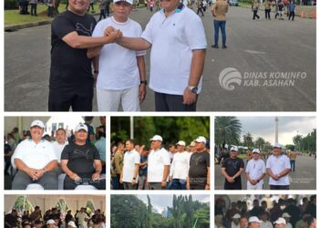 Wakil Gubernur Sumatera Utara, Bupati dan Wakil Bupati Asahan Terpilih Ikuti Gladi Kotor di Monas