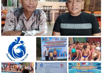 Garuda Swimming Club Asahan Ikuti Sumatera Swimming Championship Ke 3 di Deli Serdang