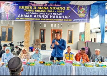 Serap Aspirasi Konstituen Ahmad Afandi Gelar Reses di Medan Deli dan Medan Tembung