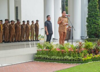 Pimpin Apel Perdana di Balai Kota, Wali Kota Medan : Pemko Harus Bisa Jadi Keluarga Bagi Masyarakat