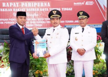 Sertijab Walikota Tebing Tinggi Berjalan Hidmat, Iman Irdian Saragih Sampaikan Komitmen Selama Kampanye