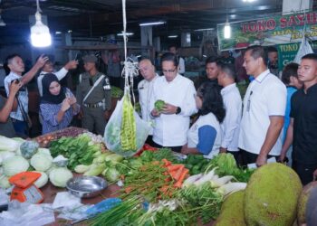 Antisipasi Kenaikan di Bulan Puasa, Rico Waas Pantau Harga Bahan Pangan di Pasar Petisah