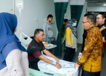 Zakiyuddin Tinjau RSUD Bachtiar Djafar, Pastikan Warga Medan Utara Terlayani Dengan Baik