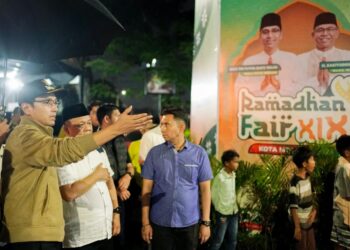 Rico Waas Tinjau Persiapan Akhir Ramadhan Fair 2025