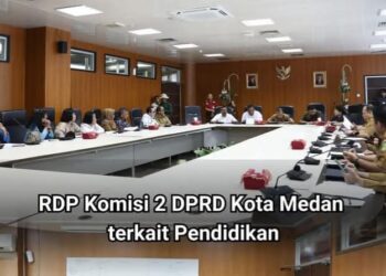 Komisi II DPRD Medan : Harus Ada Koordinasi Antara Disdikbud, DPMPTSP serta BKAD Selesaikan Masalah PGRI