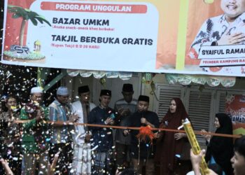 Peduli UMKM, Syaiful Ramadhan Kembali Buka Kampoeng Ramadhan
