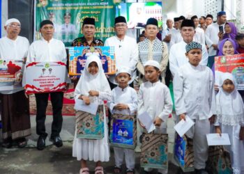Safari Ramadhan ke Masjid Ar Ridho Medan Helvetia, Zakiyuddin Harap Semangat Berbagi Kian Meningkat