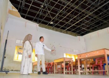 Kunjungi SD Negri 060970 Belawan, Zakiyuddin : Perlahan Akan Dibenahi