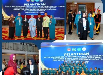 Hj Wan Juma Sari Dewi Dilantik Sebagai Ketua PKK Labuhanbatu