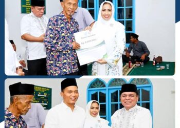 Mengawali Safari Ramadhan 1446 H, Bupati Labuhanbatu dr Hj Maya Perkenalkan OPD Kepada Masyarakat