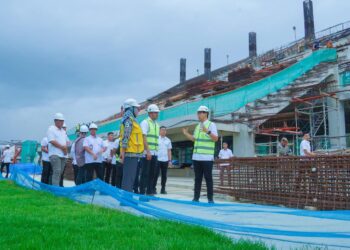 Dikhawatirkan Tak Selesai Akhir April 2025, Wamen PU Desak Percepatan Pengerjaan Revitalisasi Stadion Teladan