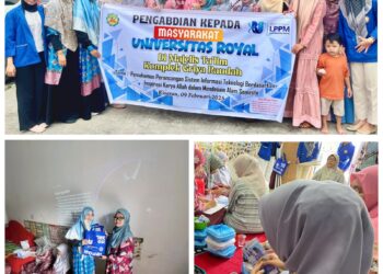 Tim Dosen Universitas Royal lakukan Pengabdian kepada Masyarakat