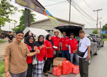 PWRI Tebing Tinggi Berbagi Takjil kepada Masyarakat Dibulan Suci Ramadhan