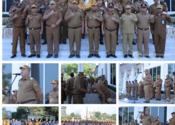 Bupati Asahan Pimpin Apel Perdana 