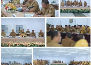 Bupati Asahan Pimpin Rakorpem Bulan Maret 2025