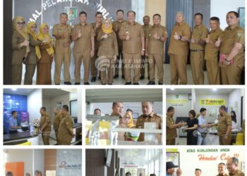 Bupati dan Wakil Bupati Asahan Sidak Mall Pelayanan Publik