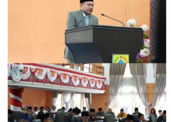 DPRD Kabupaten Pakpak Bharat Menggelar Sidang Paripurna Agenda Peyampaian Jabatan Bupati 2025-2030